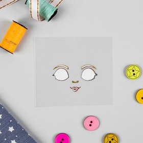 

Термонаклейка для декорирования текстильных изделий «Кукла Варвара», 6,5×6,3 см