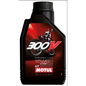 Моторное масло MOTUL 300 V 4T Off Road 15W-60, 1 л от Сима-ленд