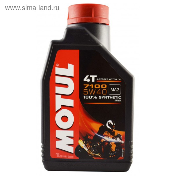 фото Моторное масло motul 7100 4t 5w-40, 1 л