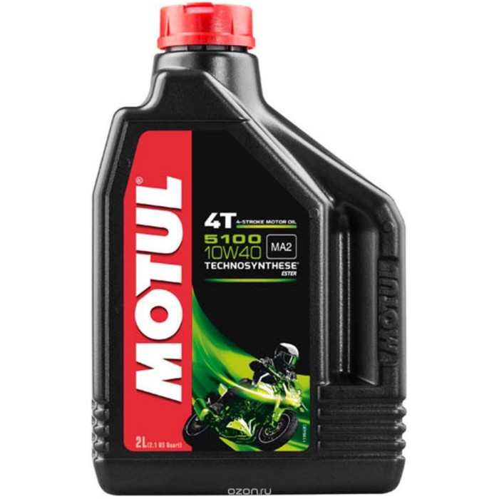 Моторное масло MOTUL 5100 Ester 4T 10W-40, 2 л 104067
