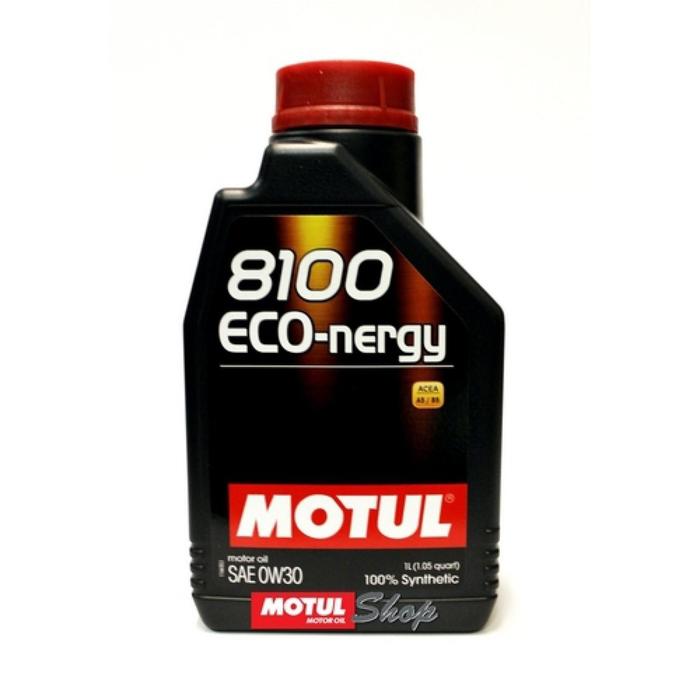 Масло моторное Motul 8100 ECO-nergy 0w-30, 1 л 102793 motul моторное масло motul 8100 eco clean 0w 30 5 л