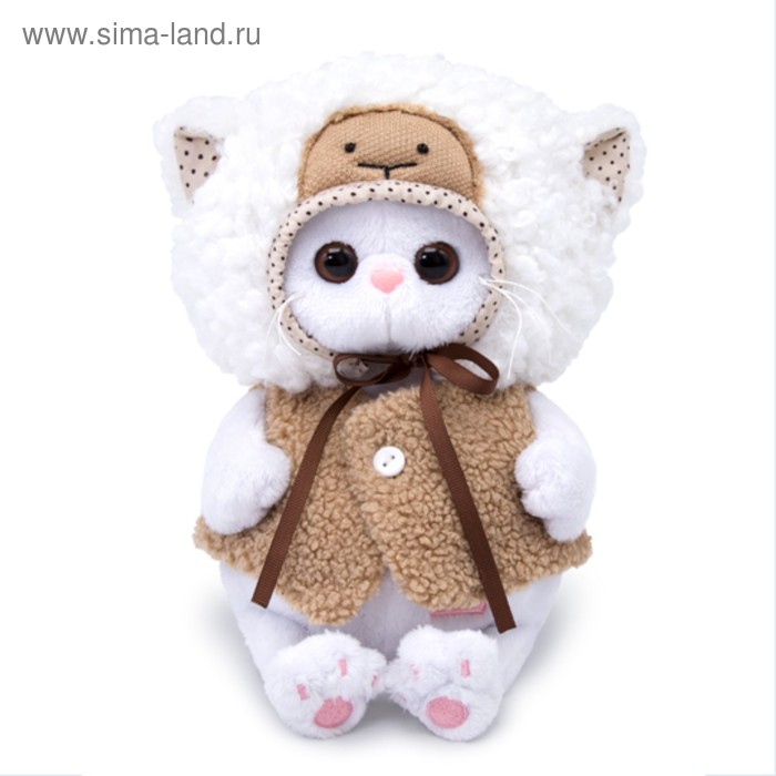 

Мягкая игрушка «Кошечка Ли-Ли Baby» в костюме овечки, 20 см