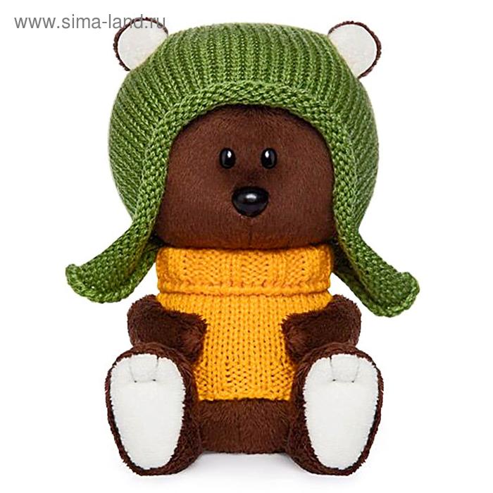 фото Мягкая игрушка «медведь федот» в шапочке и свитере, 15 см лесята