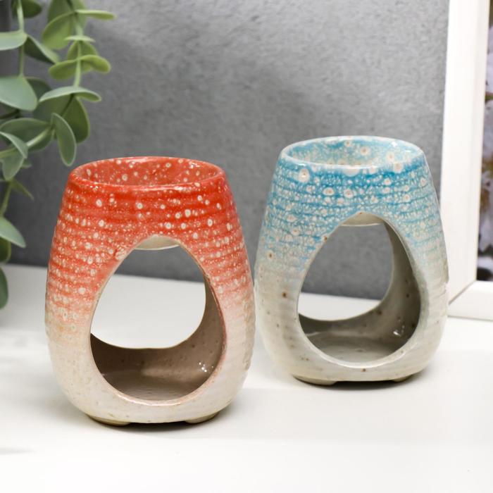 

Аромалампа керамика "Полоски" МИКС 8,2х6,3х6,3 см