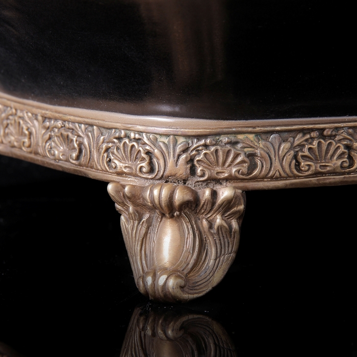 Блюдо "Карин", черное