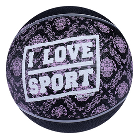 

Мяч баскетбольный ONLITOP I LOVE SPORT, размер 6, PVC, бутиловая камера, 450 г