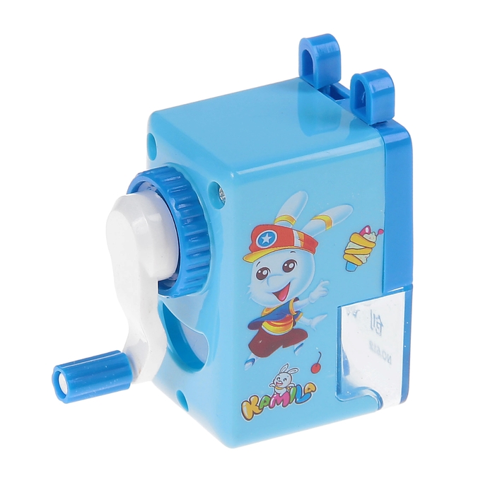 Точилка механическая с контейнером, микс