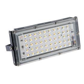 Прожектор светодиодный модульный Luazon Lighting M-02B 50Вт, IP65, 4500Лм, 3000К,220В Черный