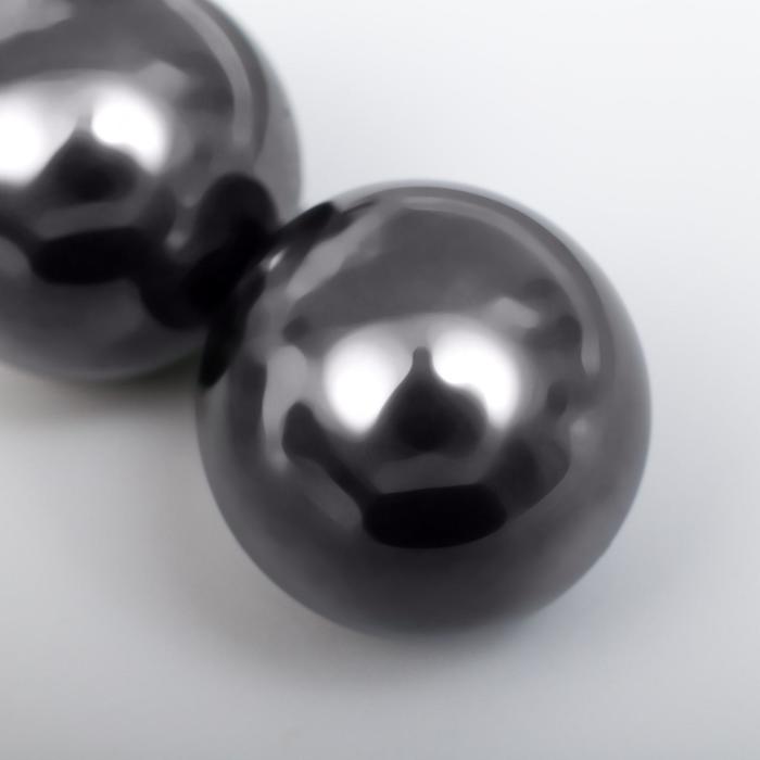 Магнитные шары "Чёрные" набор 2 шт d=2,5 см