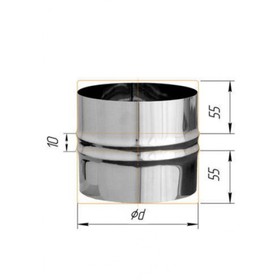 

Адаптер Феррум ПП для печи, нержавеющий 430/0.5 мм, d 115 мм