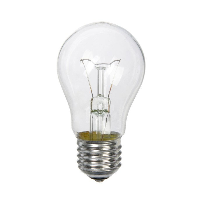 Лампа накаливания "Лисма", Б, E27, 95 Вт, 230 В