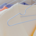 Вешалка-плечики для одежды Доляна, размер 40-44, антискользящее покрытие, цвет нежно-голубой - Фото 3