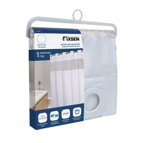 

Шторка для ванной Fixen FX-5115E, цвет прозрачный