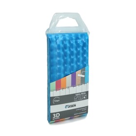 

Шторка для ванной Fixen FX-3003C, цвет голубой