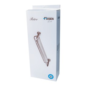 

Полка для полотенец Fixen FX-83815A, с крючками