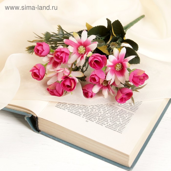 

Букет "Ромашки и лютики" 30 см, микс