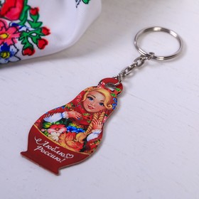 

Брелок-матрёшка «Цветы»