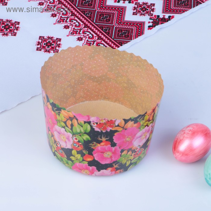 Форма бумажная для кулича 