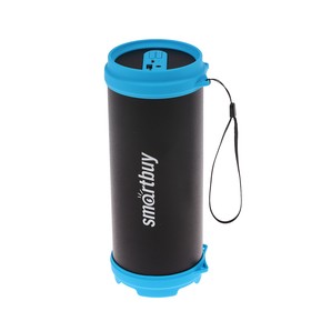 

Портативная колонка SmartBuy MKII, 6 Вт, Bluetooth, FM-радио, USB, черно-синяя