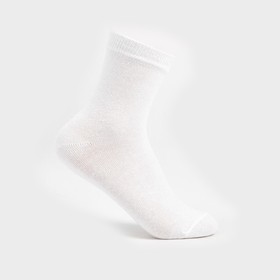 Носки детские, цвет белый, размер 16-18 Ош