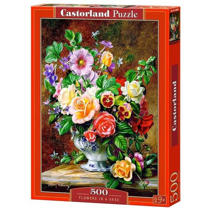 Пазл «Цветы в вазе», 500 элементов