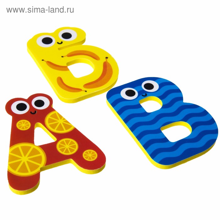 

Развивающий игровой набор «Алфавит», материал EVA, Крошка Я