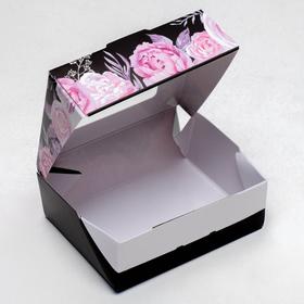 

Коробка складная Roses, 10 × 8 × 3.5 см
