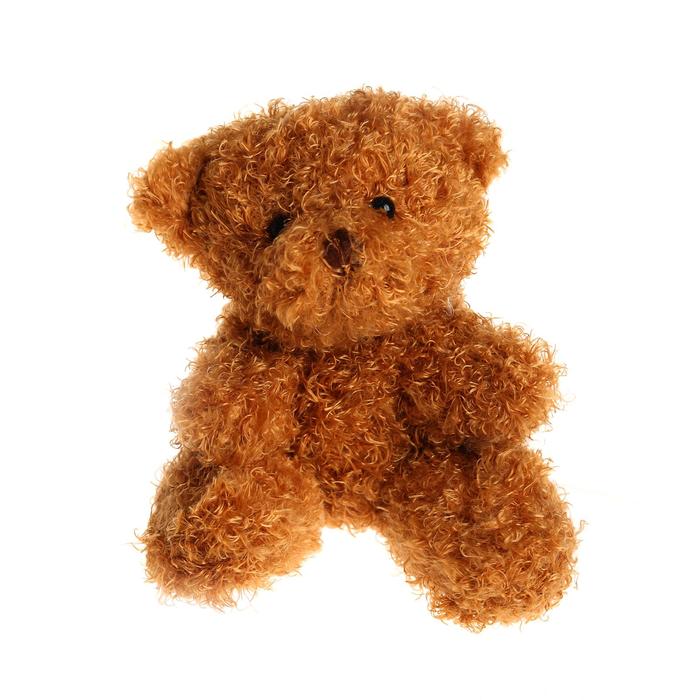 Игрушка-брелок «Медведь», цвета МИКС брелок медведь прозрачный сиреневый