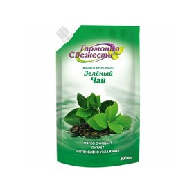 Жидкое крем-мыло BioCos Гармония свежести Зелёный чай, 500 мл