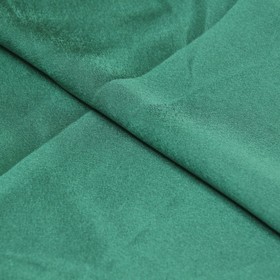 

Ткань плательная, креп - сатин, ширина 150 см, цвет тёмно - зелёный