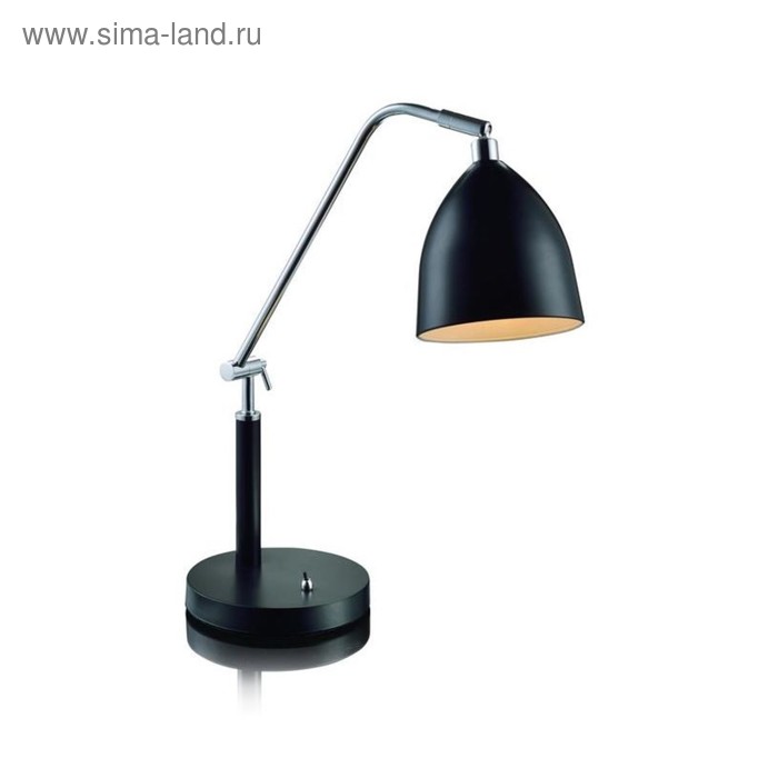 Настольная лампа FREDRIKSHAMN 1x40Вт E27 чёрный
