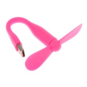 

Вентилятор с гибким корпусом LuazON, мод. LVU-08, USB, 11 см, розовый