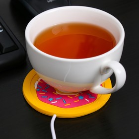 

Подставка для кружки USB «Сладкая жизнь», с подогревом, 10 × 10 см