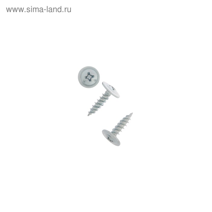 Саморез с прессшайбой TUNDRA krep 42х16мм острый белый цинк 12000 шт 3689₽