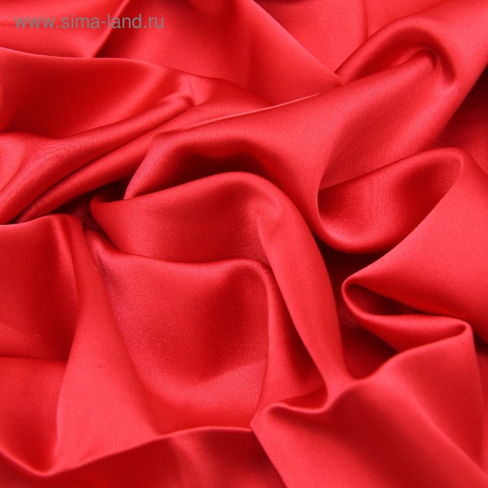 

Ткань плательная, сатин стрейч, ширина 150 см, цвет красный