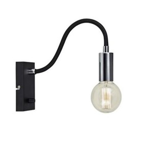 

Бра RAW 1x60Вт E27 чёрный, хром