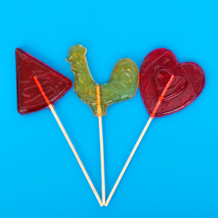 

Леденцовая карамель на палочке Dendy Candy «Микс», 40 г