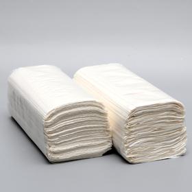 Полотенца бумажные V-сложения белые 25 г/м2, 250 листов