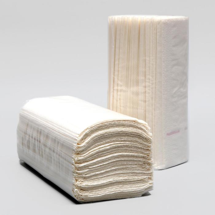 Полотенца бумажные V-сложения белые 25 г/м2, 250 листов