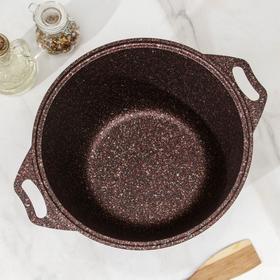 

Кастрюля Granit ultra red, 4 л, стеклянная крышка, антипригарное покрытие, ручка МИКС