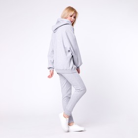 

Костюм: брюки, худи KAFTAN, серый, 40-42