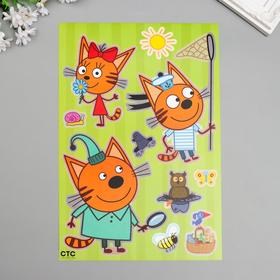 

Наклейки Decoretto "Три кота: Коржик и Карамелька" 35х25 см