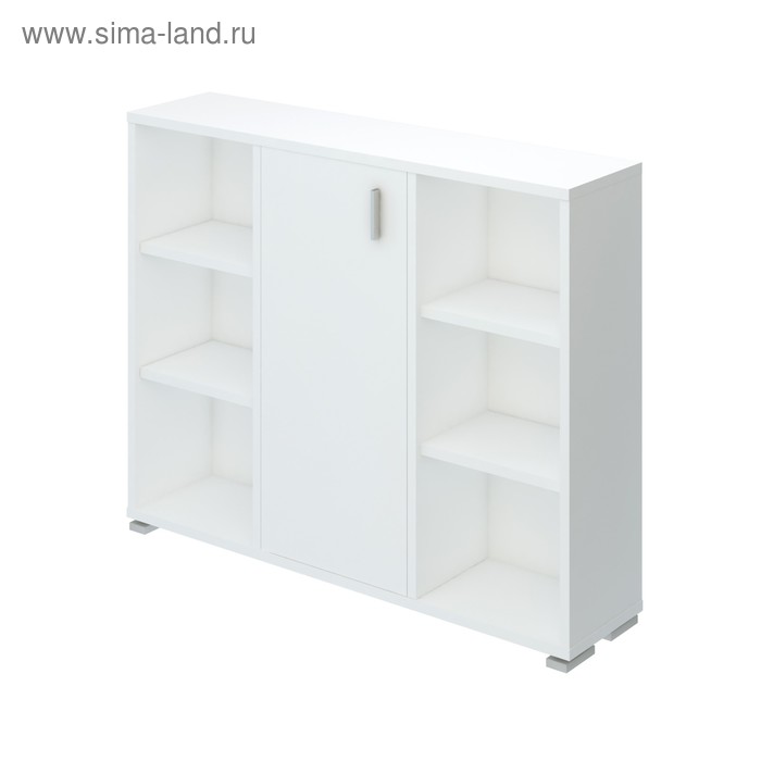 

Стеллаж, 1340 × 300 × 1100 мм, цвет белый жемчуг
