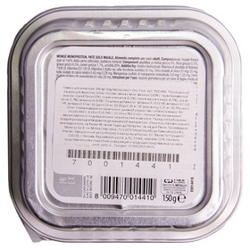 

Влажный корм Monge Dog Monoprotein Solo для собак, паштет из свинины, ламистер, 150 г