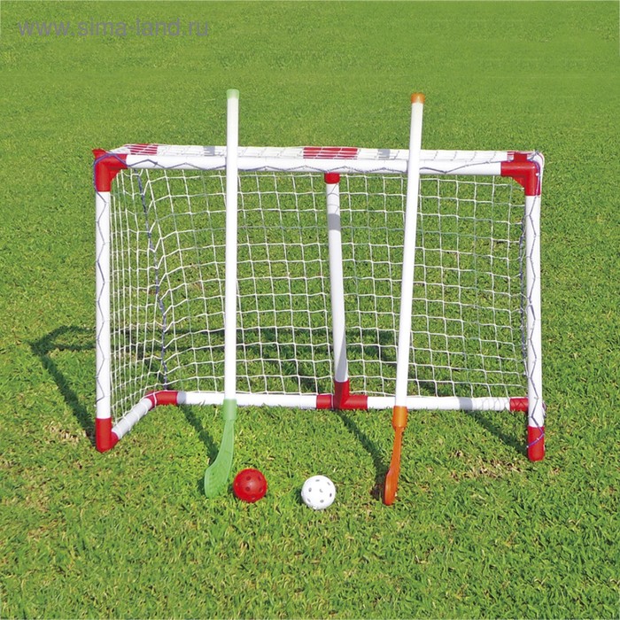 детская игрушка dfc набор детский dfc для игры в хоккей на траве goal101a Набор детский для игры в хоккей на траве Proxima, цвет красный/белый