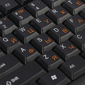 

Комплект клавиатура и мышь Dialog KMROP-4010U, беспроводной, мембранный,1600 dpi,USB,черный