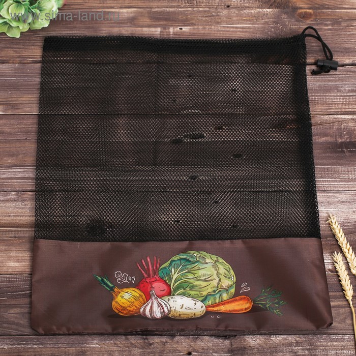 фото Сетка для хранения овощей «капуста», 40 × 50 см