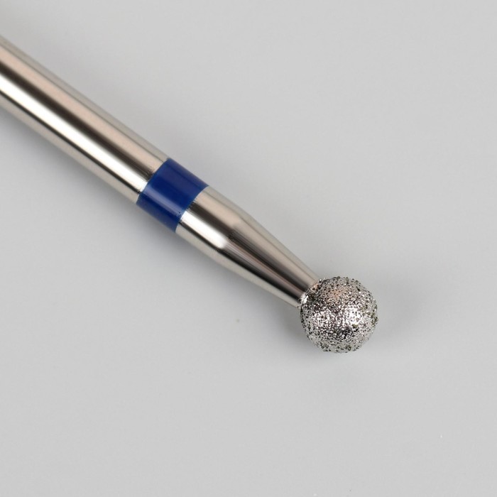 Фреза алмазная для маникюра «Шар», средняя зернистость, 3,1 мм