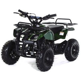 

Квадроцикл детский бензиновый MOTAX ATV Mini Grizlik Х-16 Big Wheel (большие колеса), электростартер, пульт родительского контроля, зеленый камуфляж