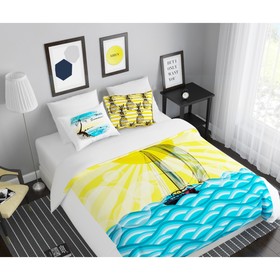 

КПБ «Путешествие к мечте» дуэт, 220 × 240 см, 145 × 210 см - 2 шт., 50 × 70 см - 2 шт.